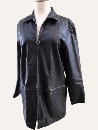 Marella by Max Mara Leather Jacket