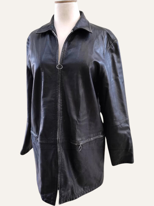Marella by Max Mara Leather Jacket