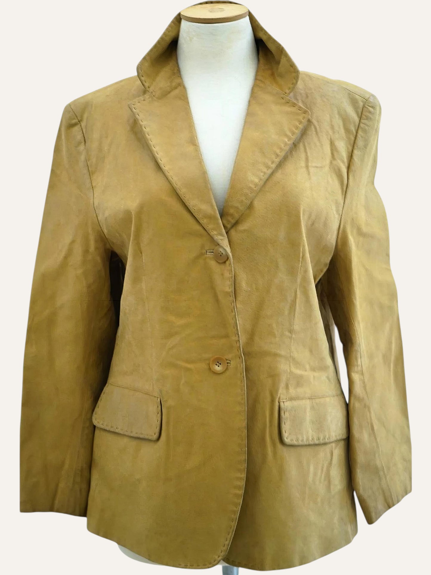 Michèle Boyard Suede Leather Jacket