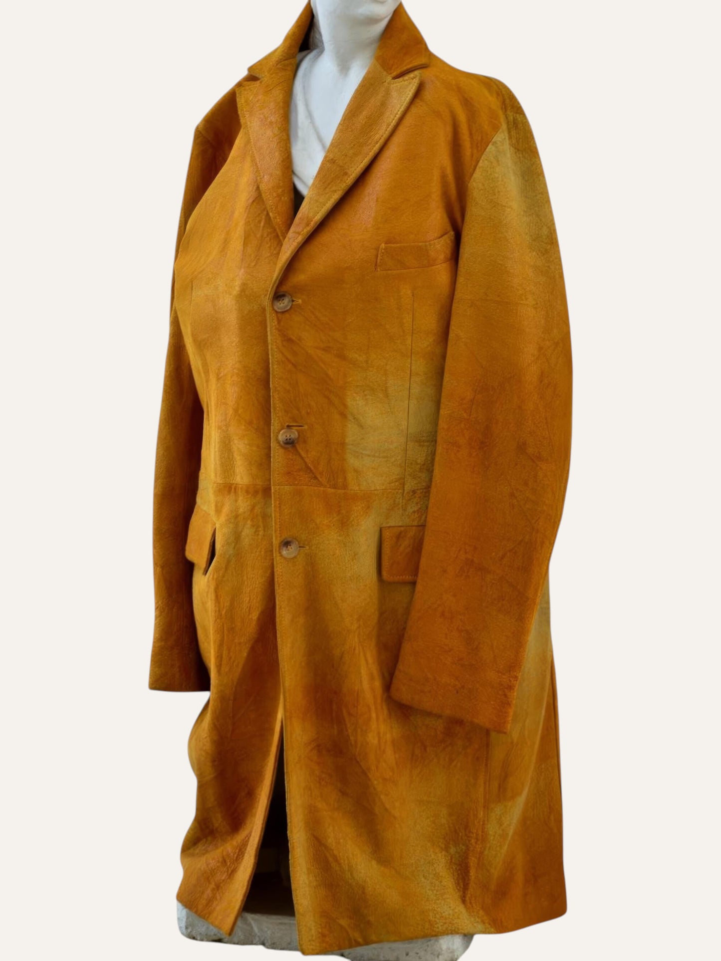 Dolce & Gabbana Runway Leather Coat