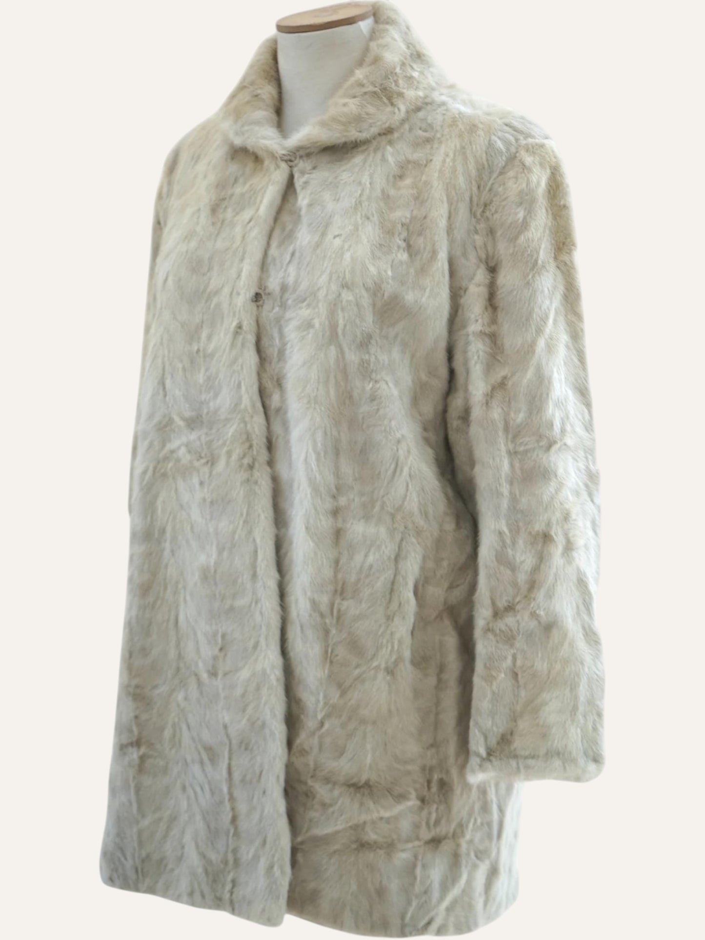 Tailor Made Ivory Fur Jacket