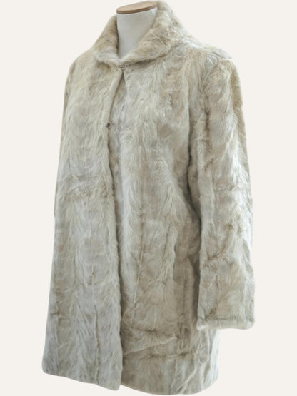 Tailor Made Ivory Fur Jacket