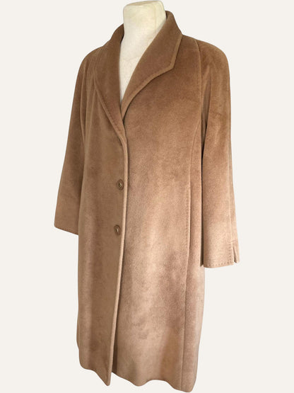 Piacenza 1733 Santina Rovello Brushed Wool Swing Coat