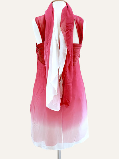 Silk Ombre Cocktail Dress