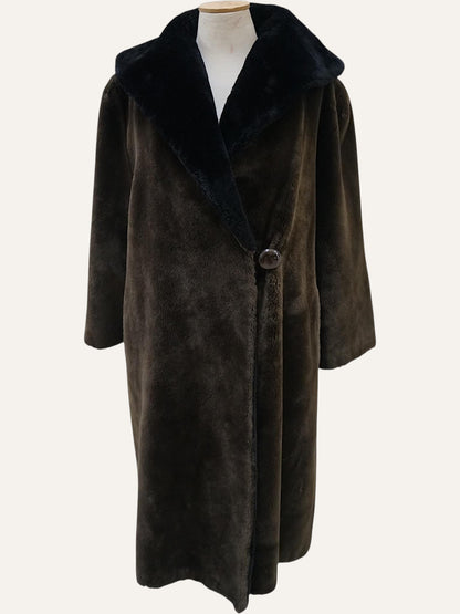 La Babilana Faux Fur Maxi Coat