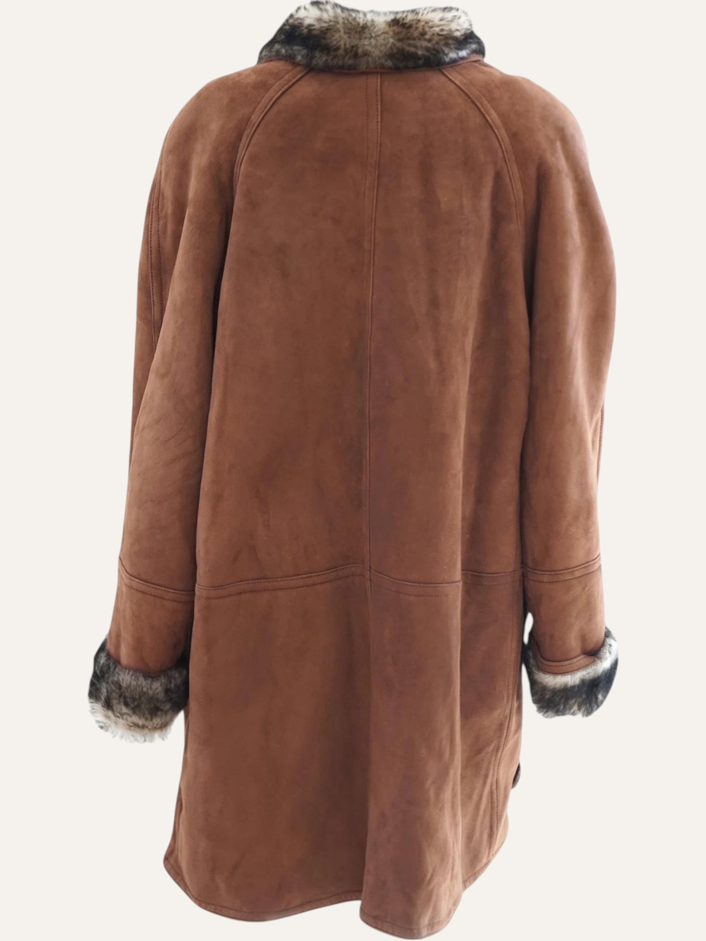Tobacco Shearling Coat