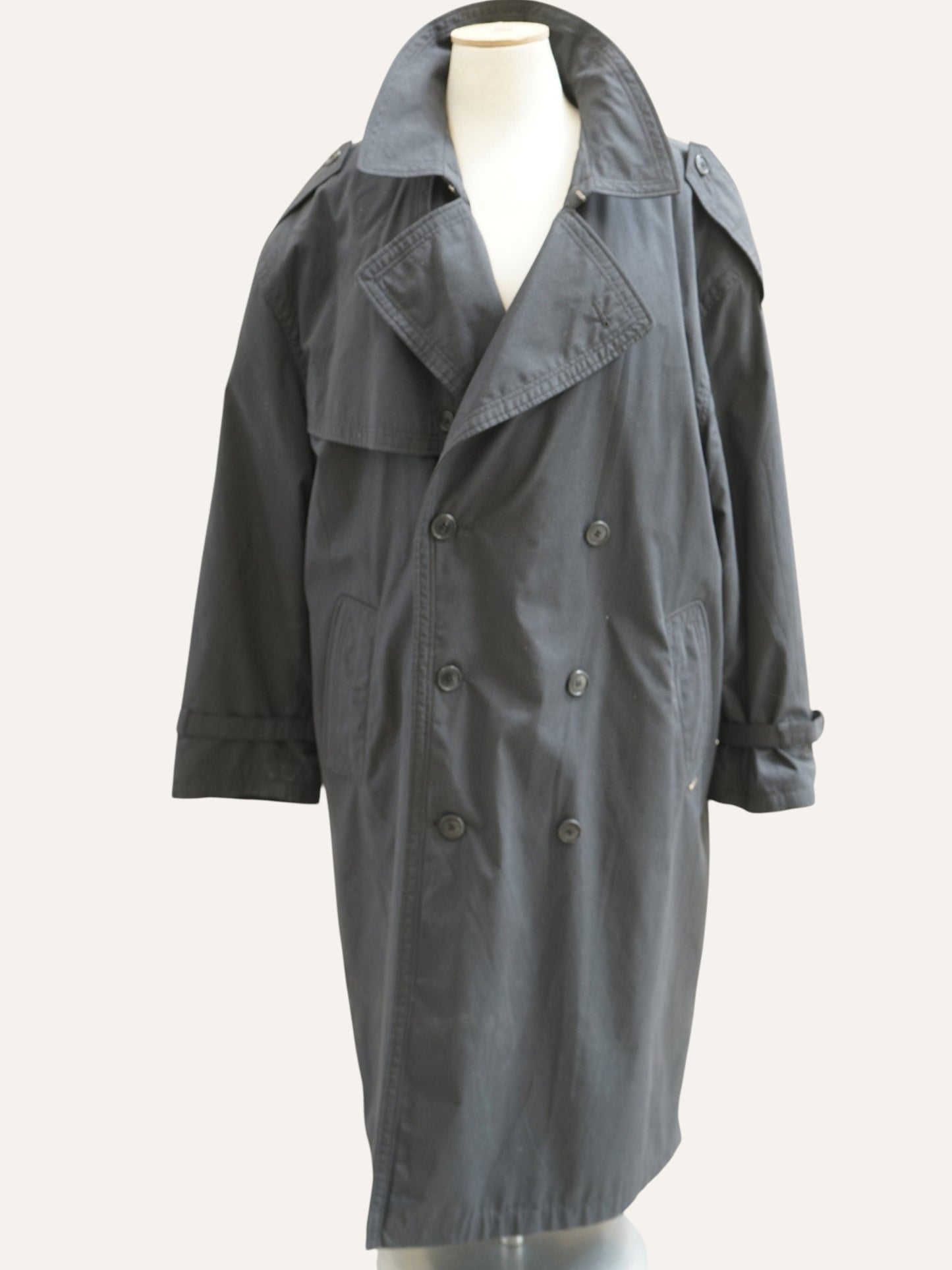 Sympatex Double-Breasted Maxi Trench
