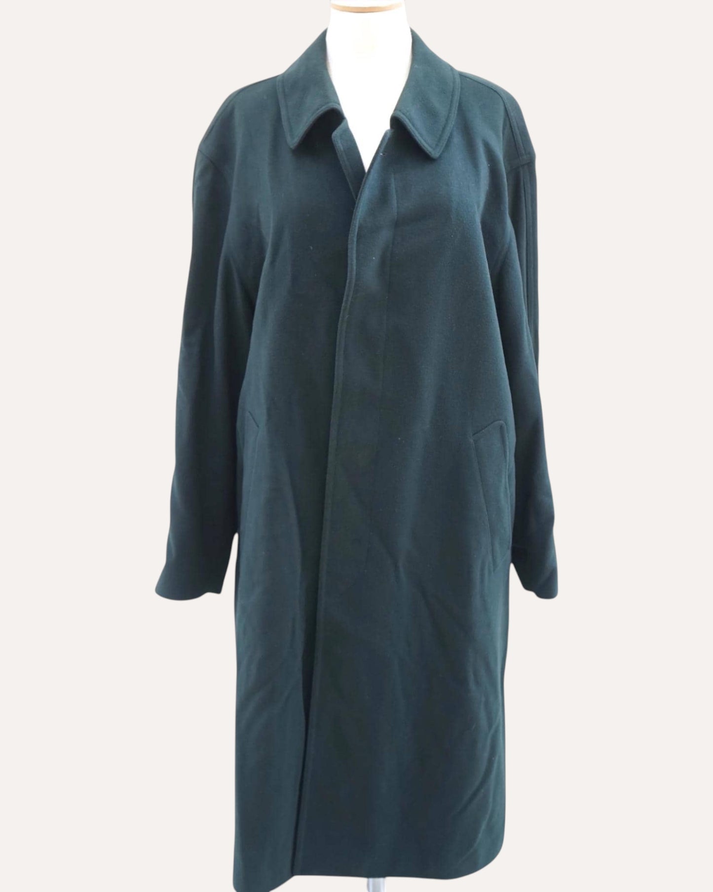 Derlinger Linz Pure Wool Balmacaan Coat