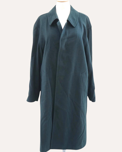 Derlinger Linz Pure Wool Balmacaan Coat