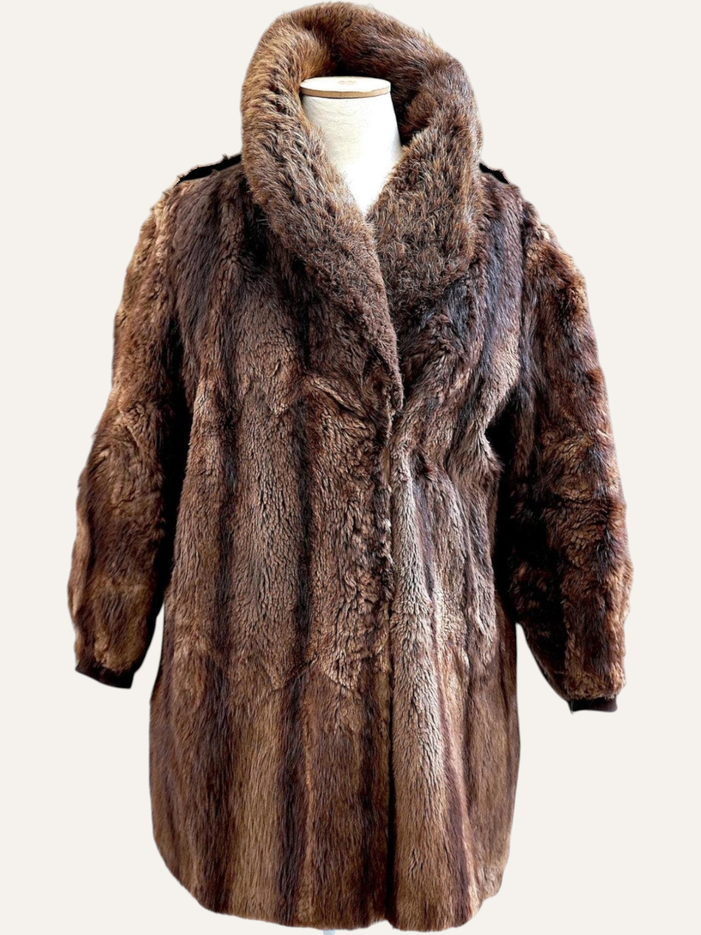 High Neck Teddy Fur Coat