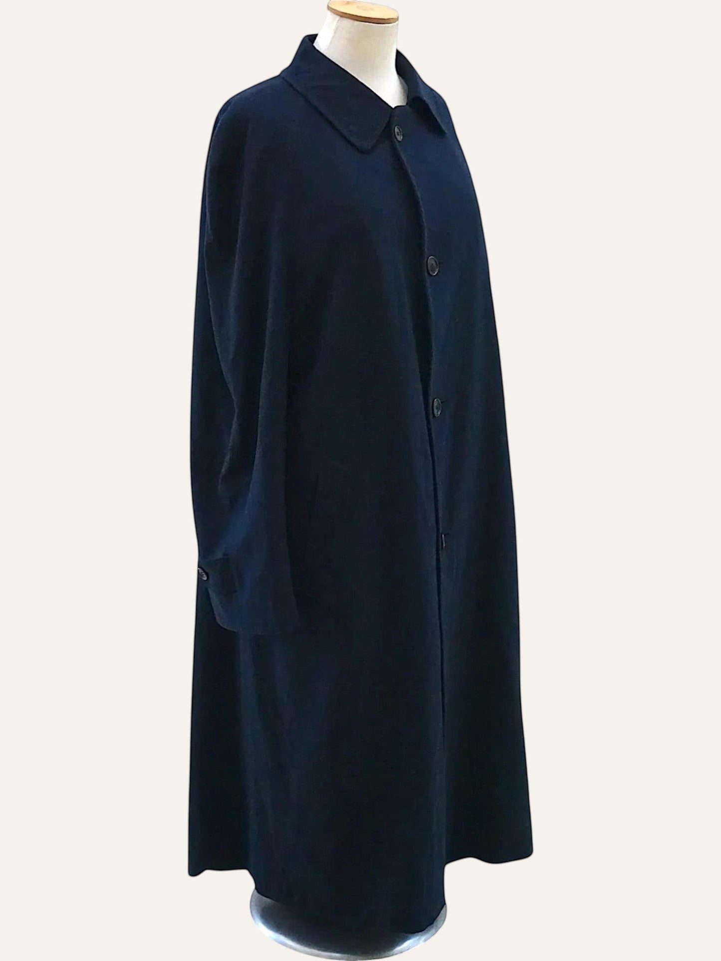 Canali x Loro Piana Cashmere & Wool Balmacaan Coat