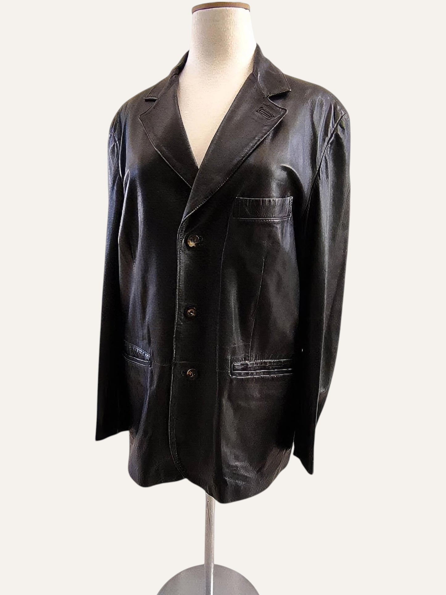 Salvatore Ferragamo Leather Jacket