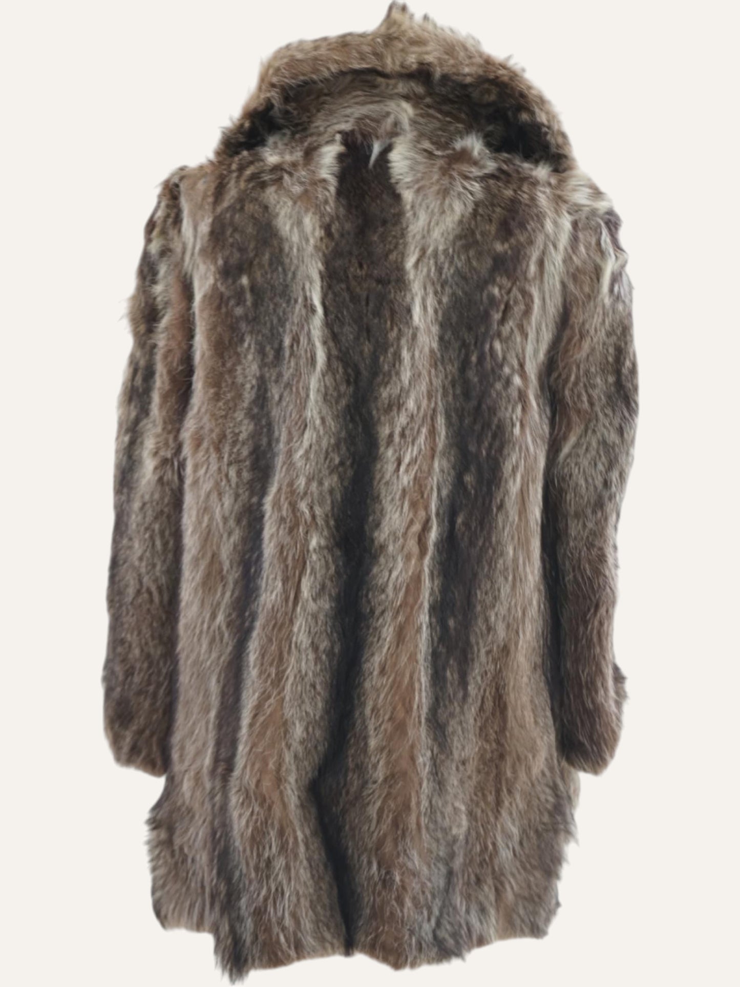 1980s Teddy Bear Real Fur Coat