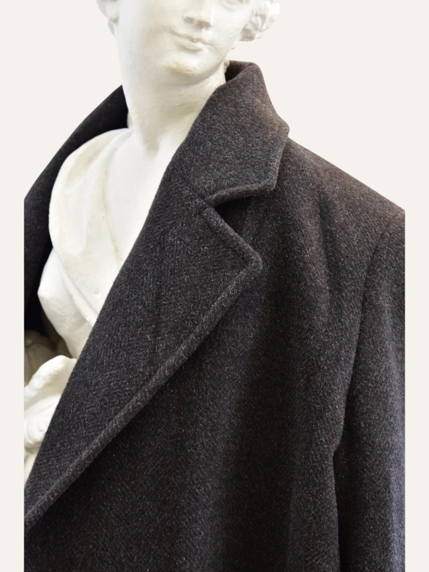 Arezia Wool Double-Breasted Cocoon Coat