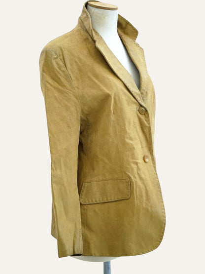 Michèle Boyard Suede Leather Jacket