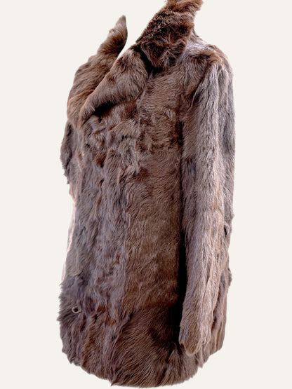 Vintage Teddy Fur Coat