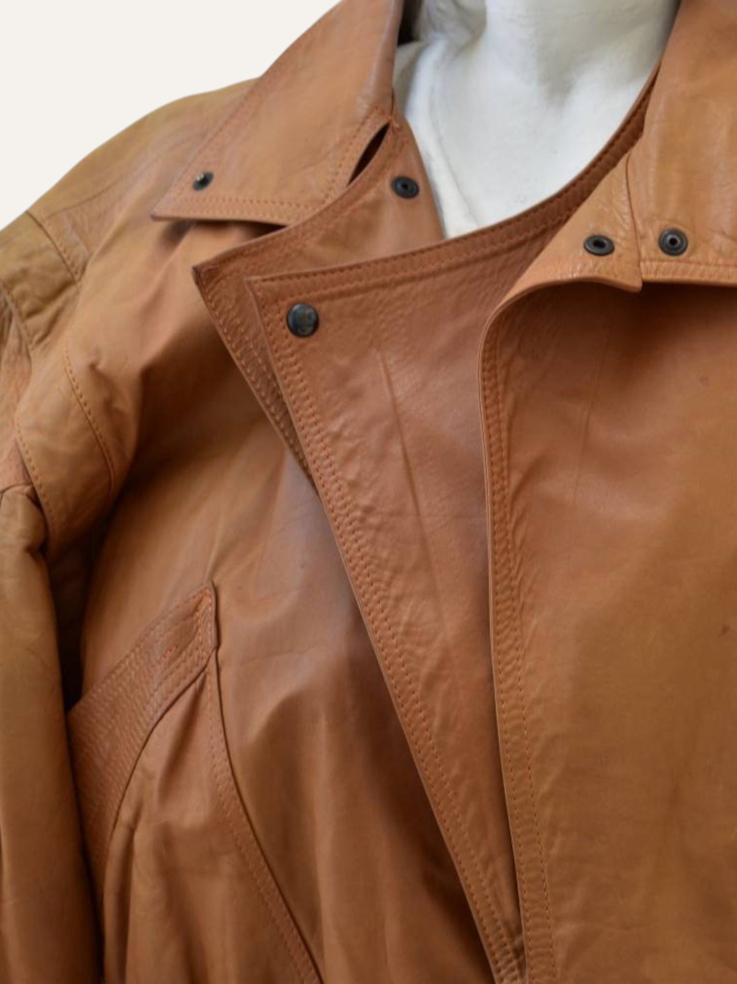 Real Leather Biker Jacket