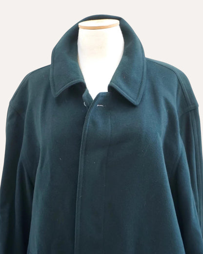 Derlinger Linz Pure Wool Balmacaan Coat