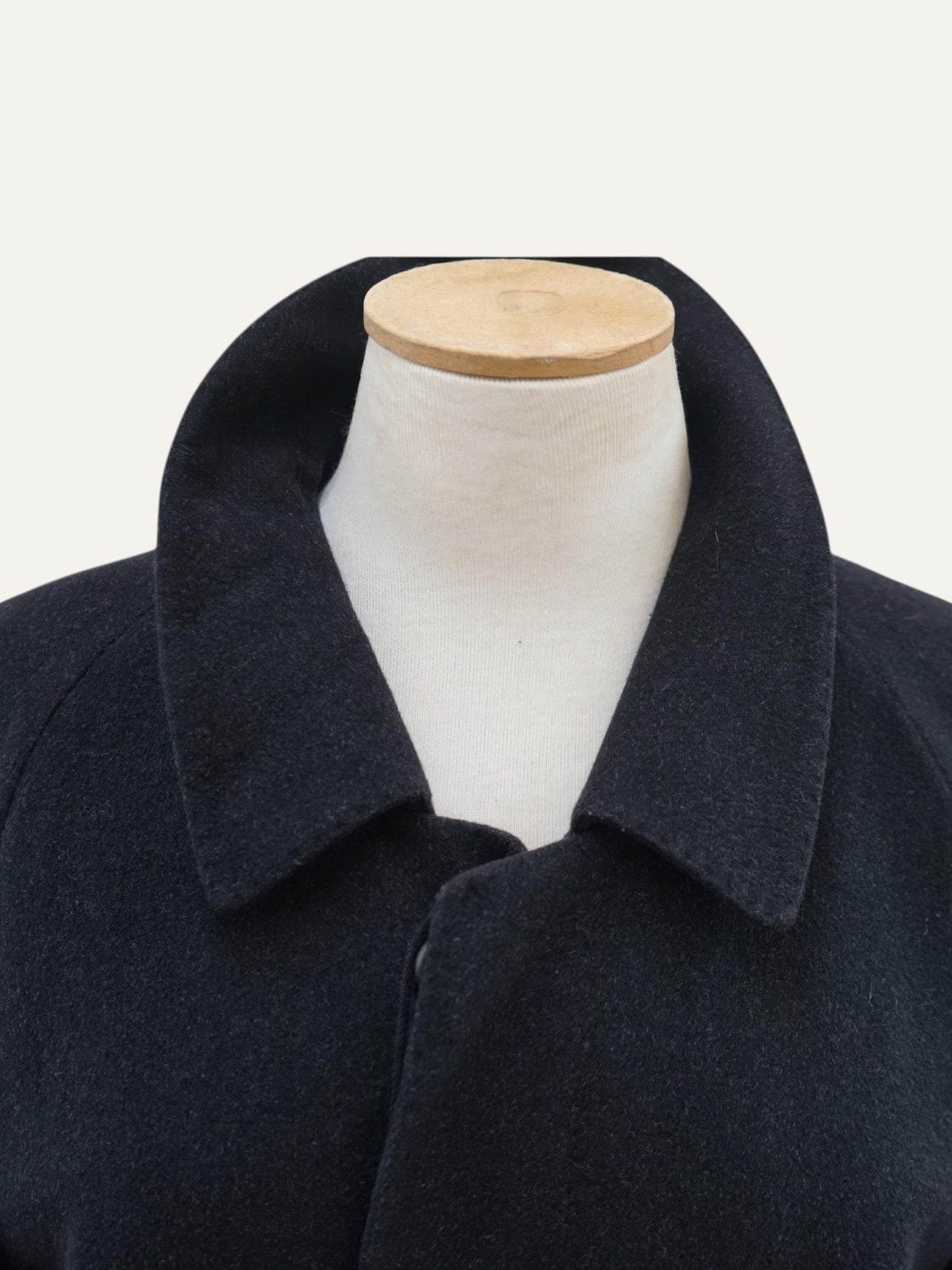 Burberry Pure Cashmere Graphite Coat