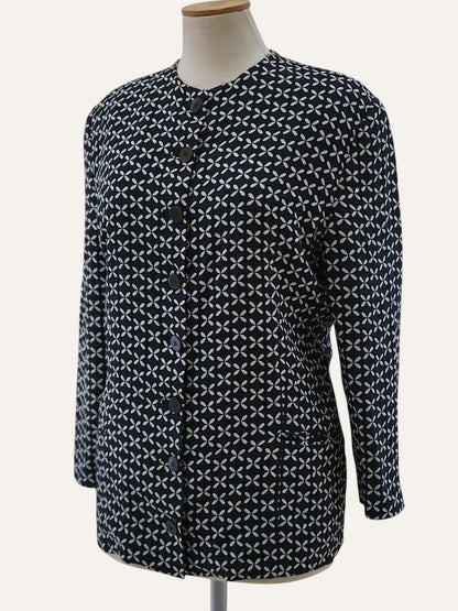 Giorgio Armani Milano Geometric Jacquard Jacket
