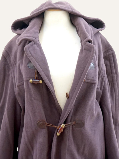 Toggle Duffle Wool Coat