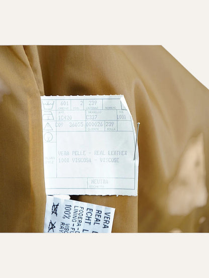 Vera Pelle Suede Leather Jacket