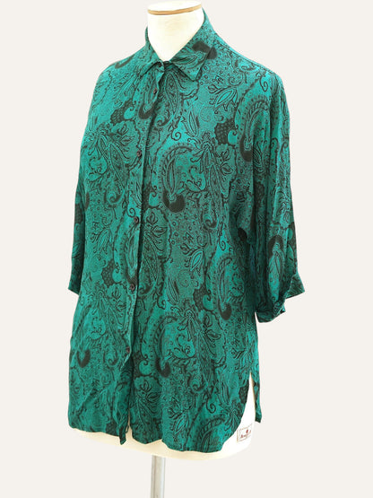Paisley Print Blouse