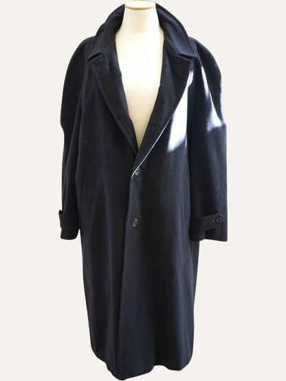 Lubiam Ascot Cashmere & Wool Raglan Overcoat