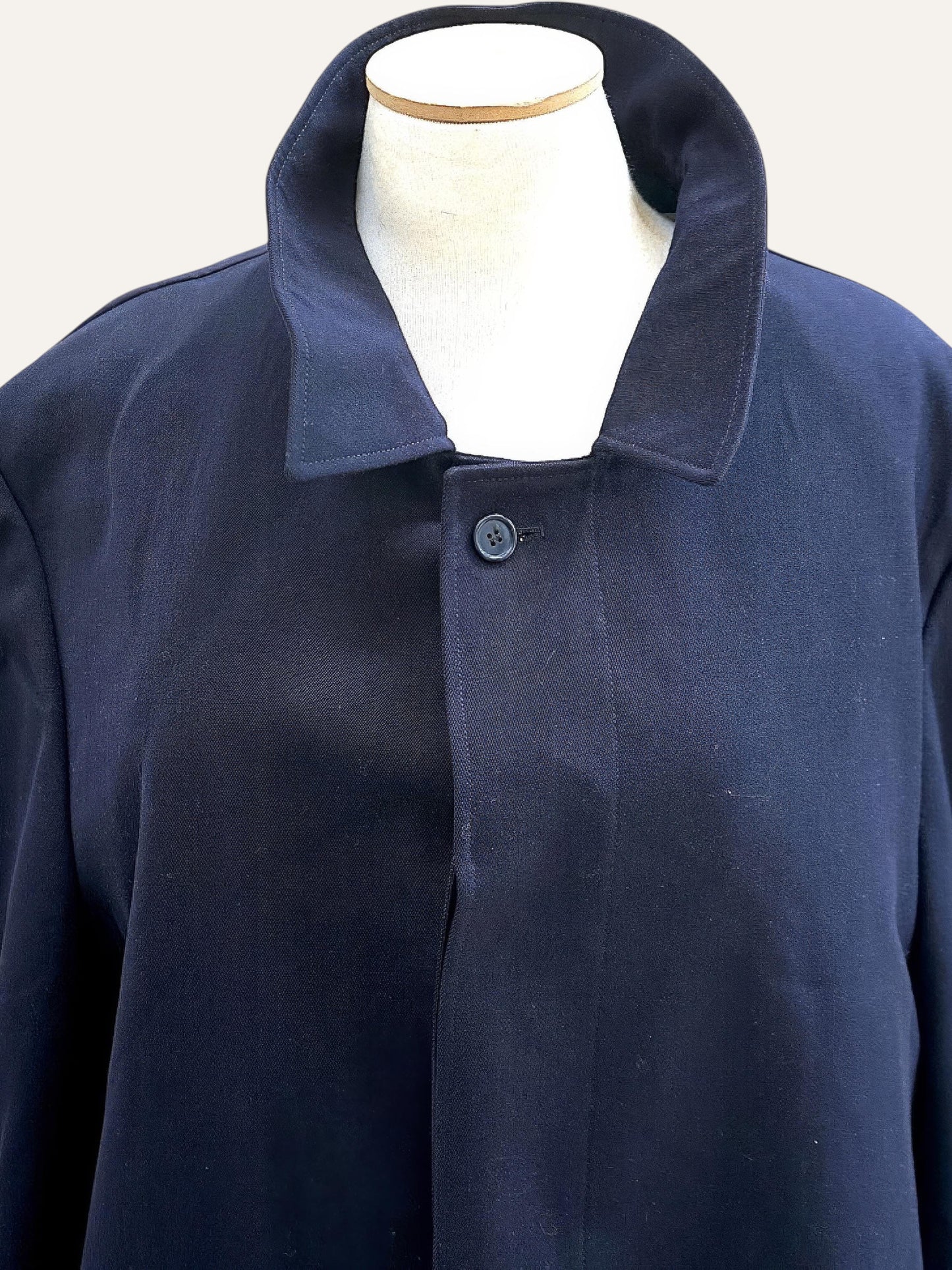 Pioggiavento Lebole Pure Wool Car Coat
