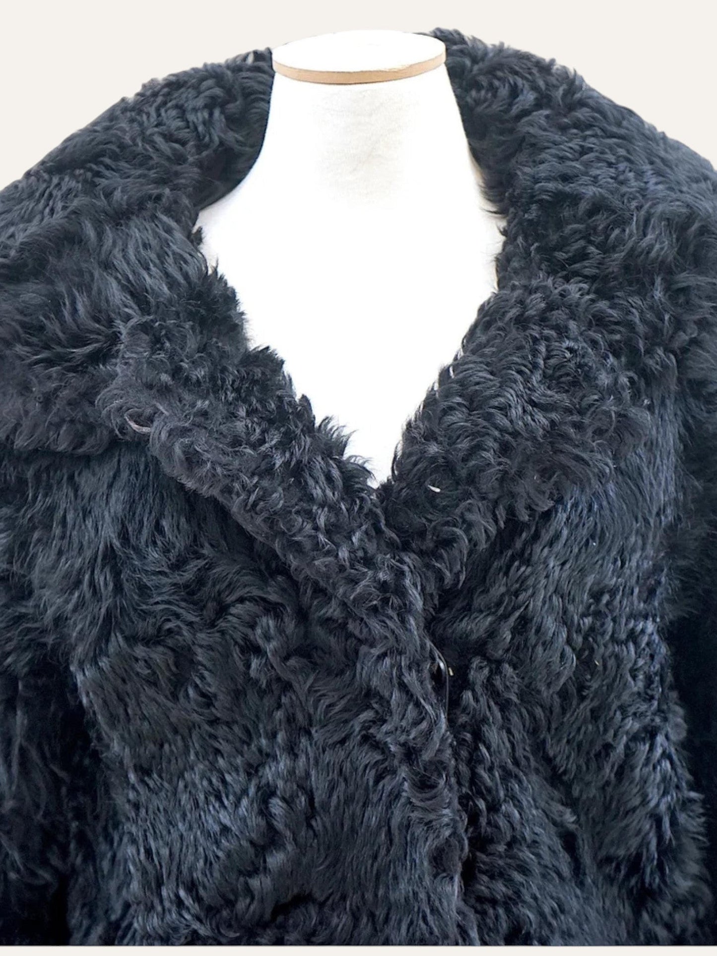 Long Hair Swakara Fur Coat