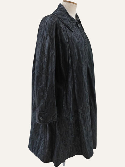 Pellicceria Guida Napoli Embossed Leather Coat