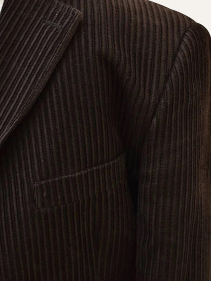 Just Cavalli Cotton Corduroy Coat