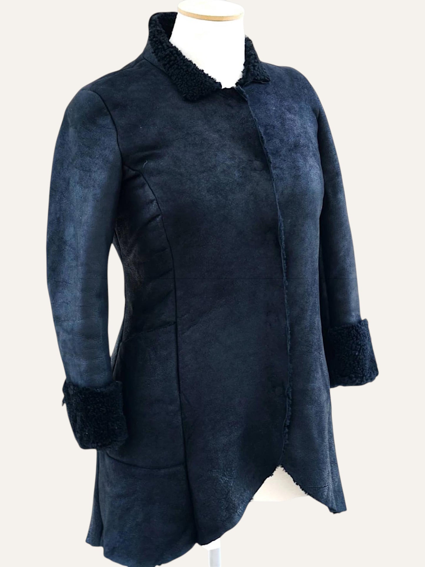 Y2K Faux Shearling Coat