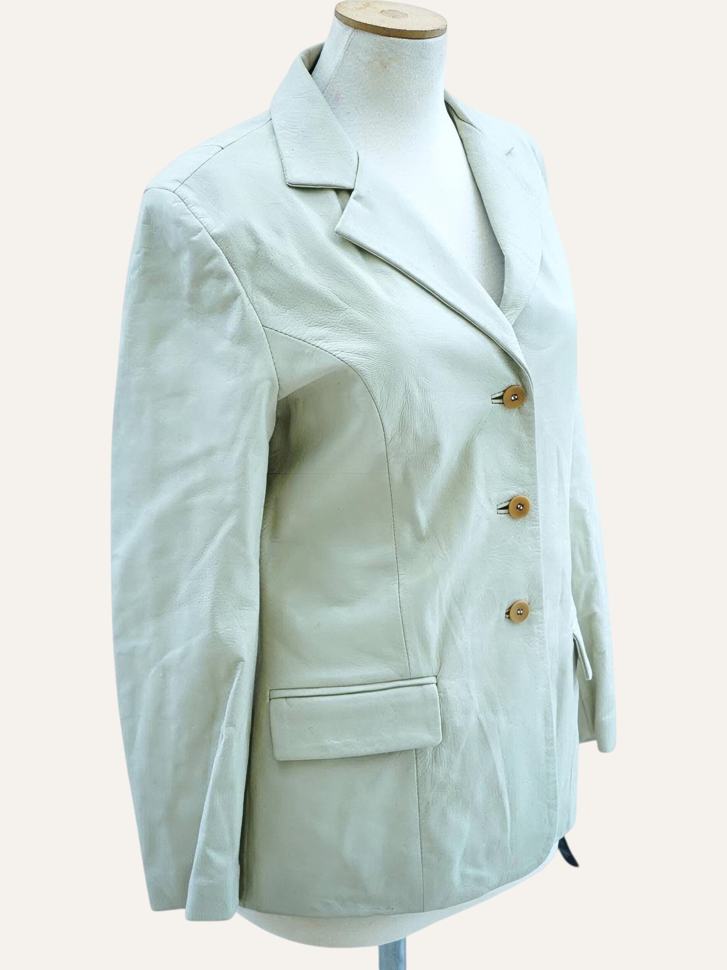 Mitici Anni 60 Nude Leather Jacket