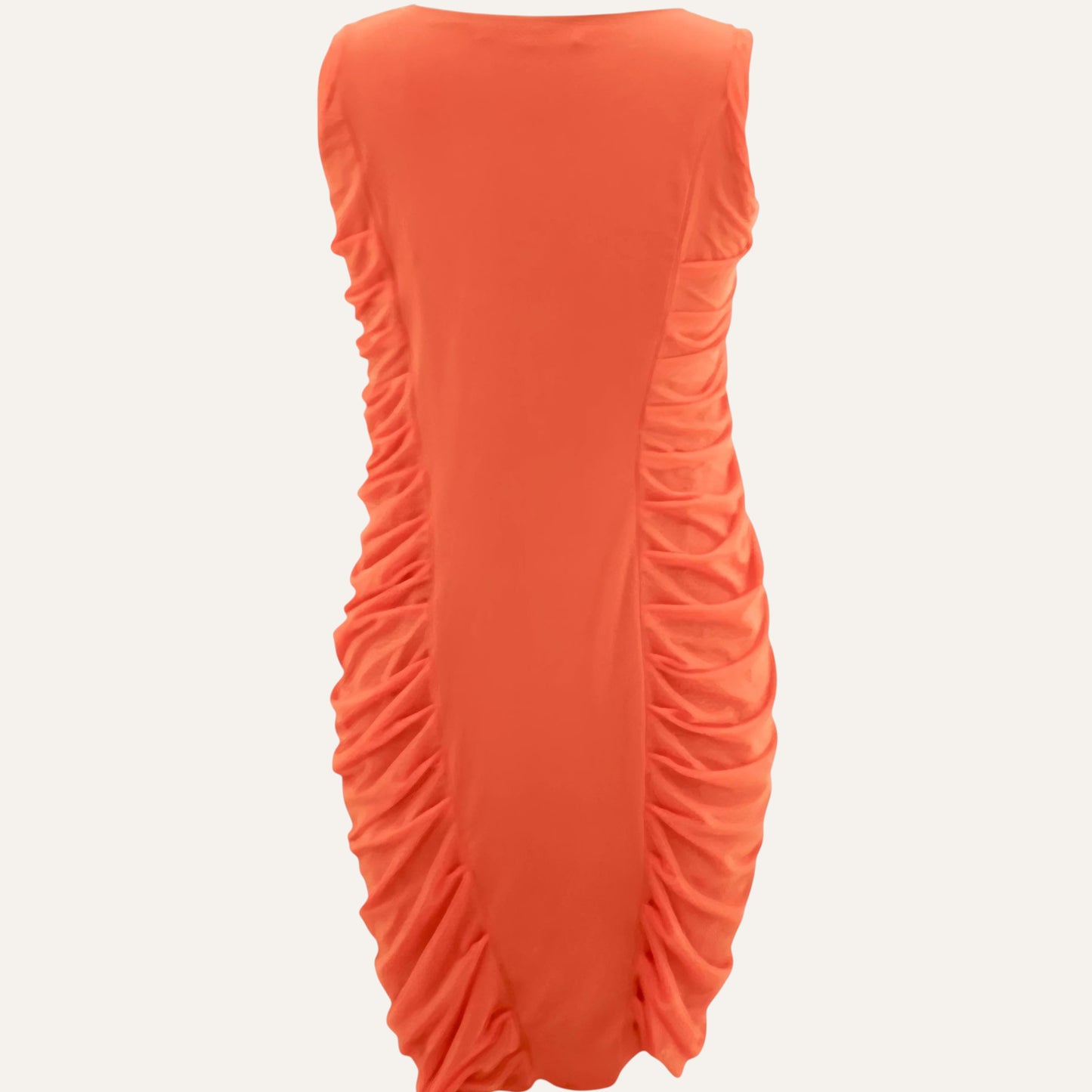 Ruched Sleeveless Dress