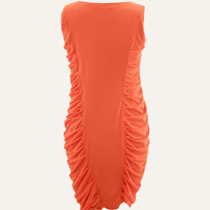 Ruched Sleeveless Dress