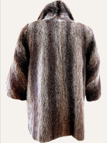 Tailor Made Ombre Fur Coat