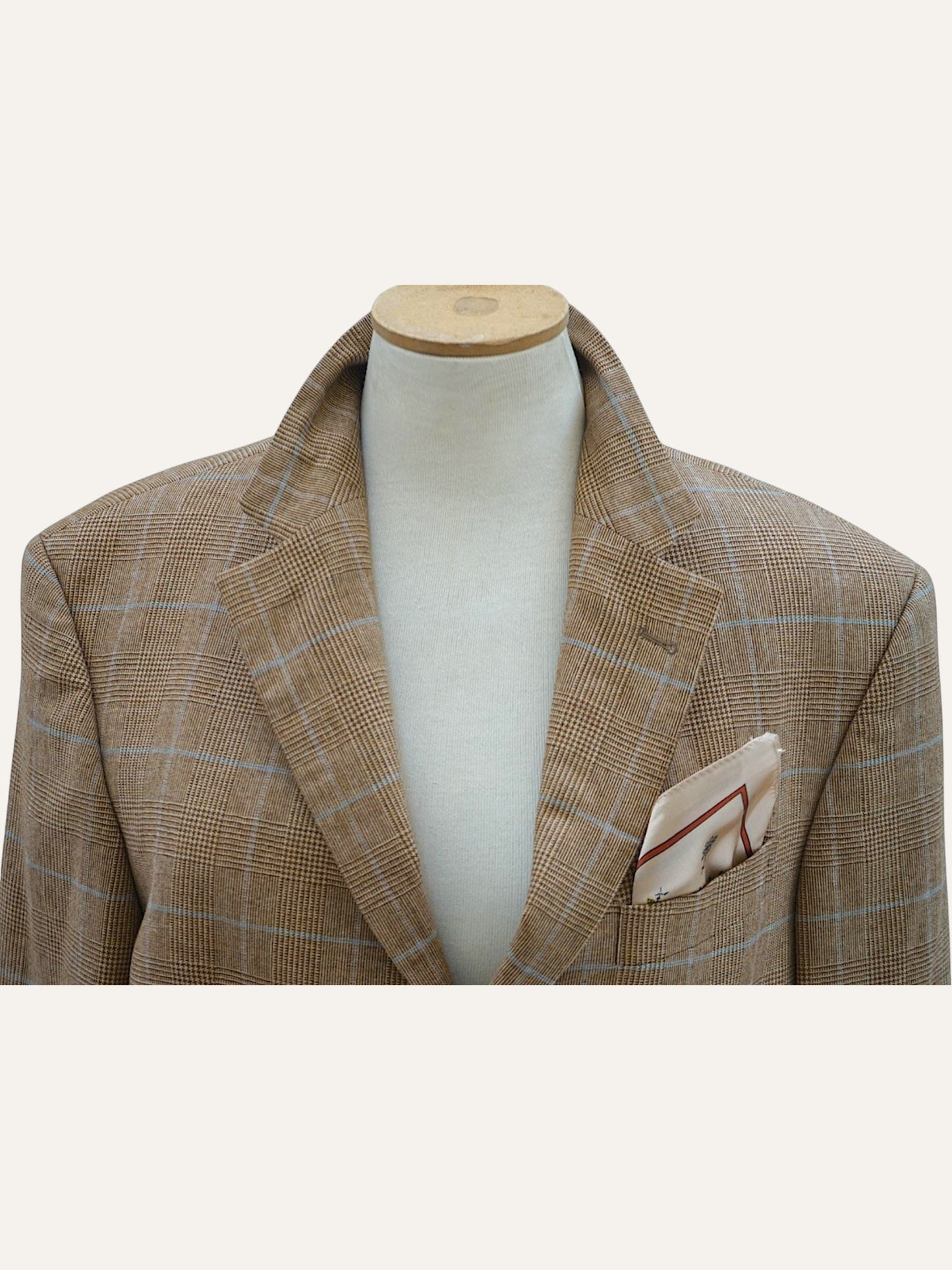 Braun Hamburg Pure Cashmere Prince of Wales Blazer