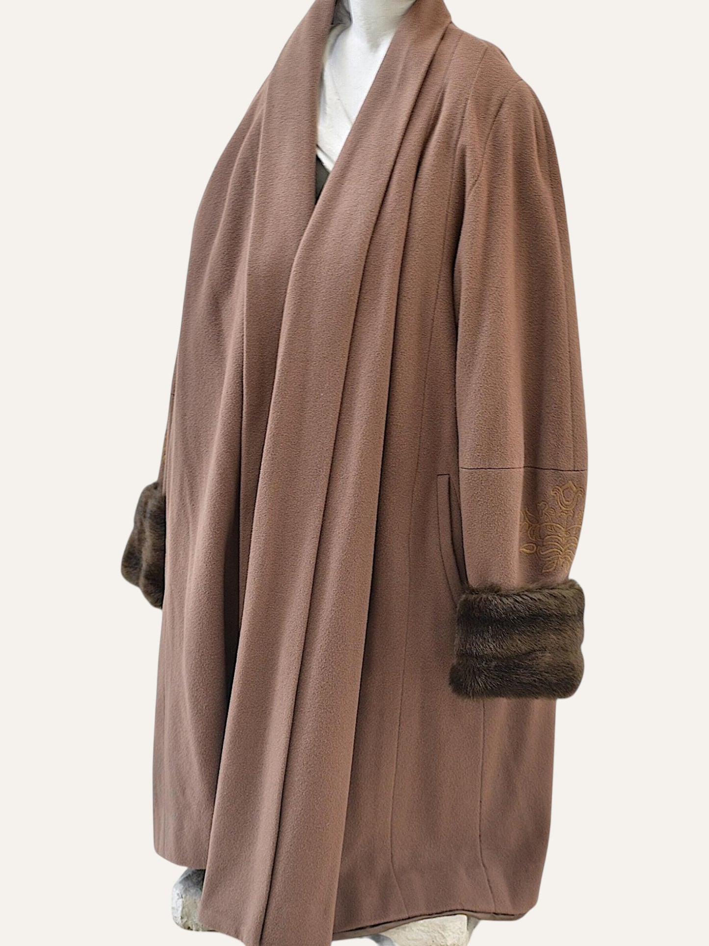 Intervista Longline Wool Coat