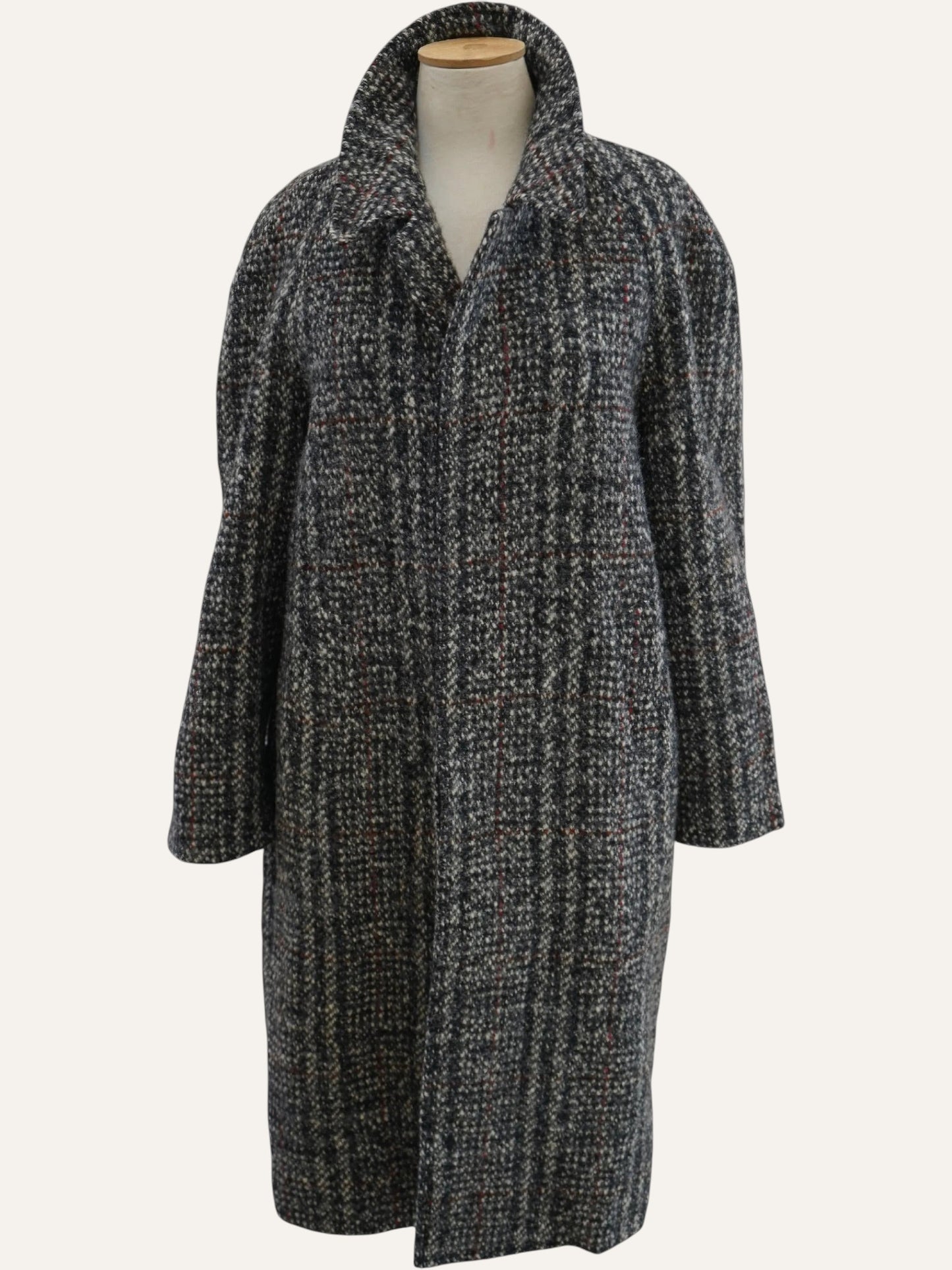 Daniel Dodd Wool Herringbone Coat