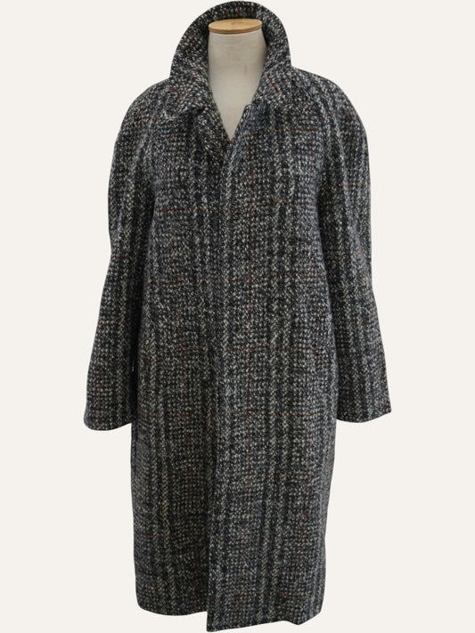 Daniel Dodd Wool Herringbone Coat