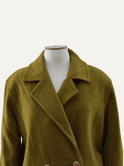 Tailored Cashmere & Wool Coat