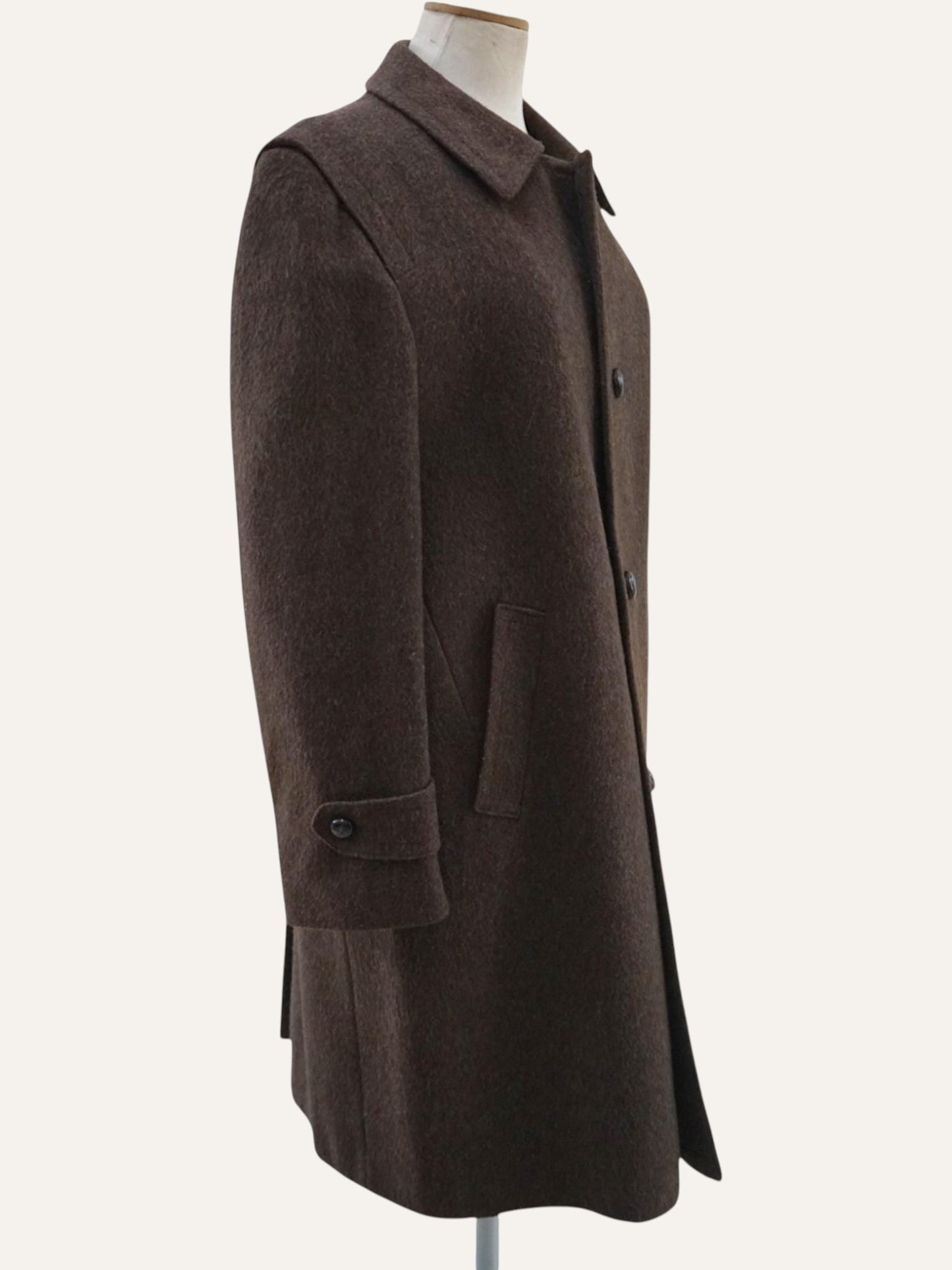 Austrian Loden Wool Overcoat