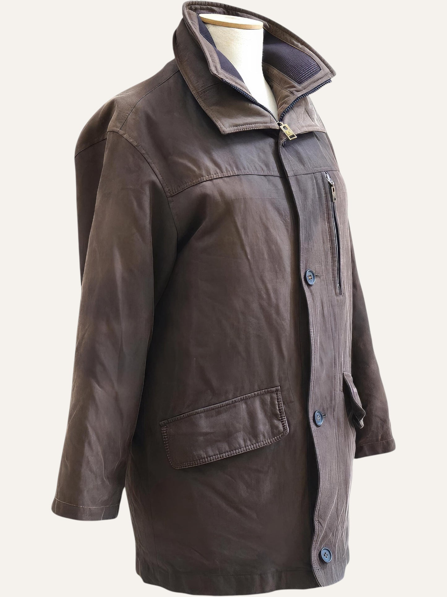 Pierre Cardin Leather Field Jacket