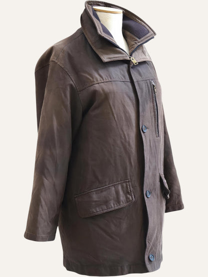 Pierre Cardin Leather Field Jacket