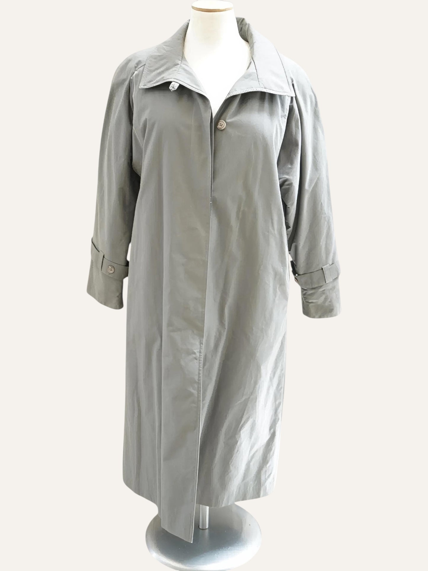High Neck Duster Coat