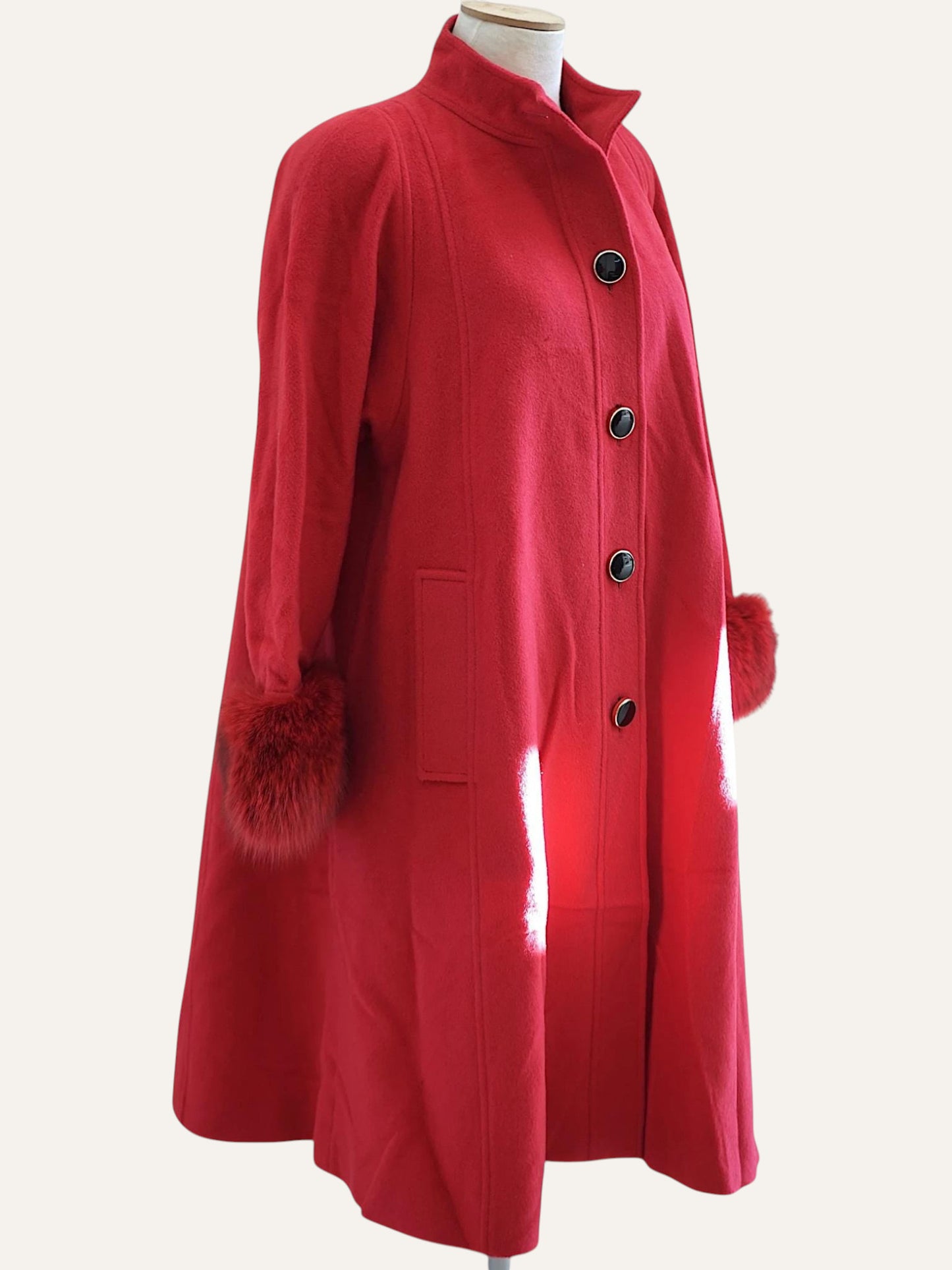 Massimo Longi Milano Mohair & Wool Coat