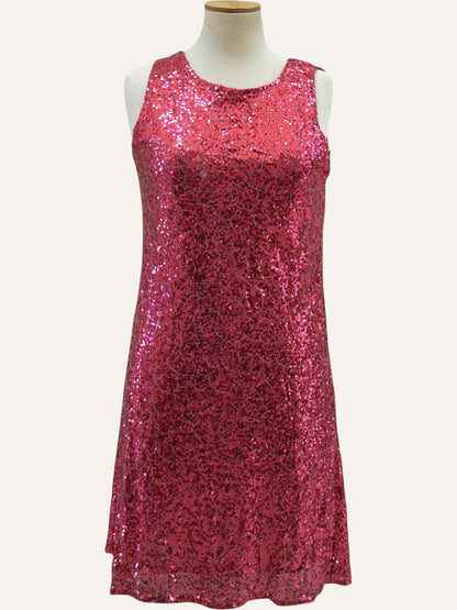Estel Collection Full Sequin A-Line Mini Dress