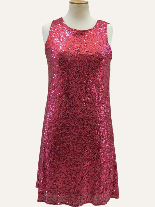 Estel Collection Full Sequin A-Line Mini Dress