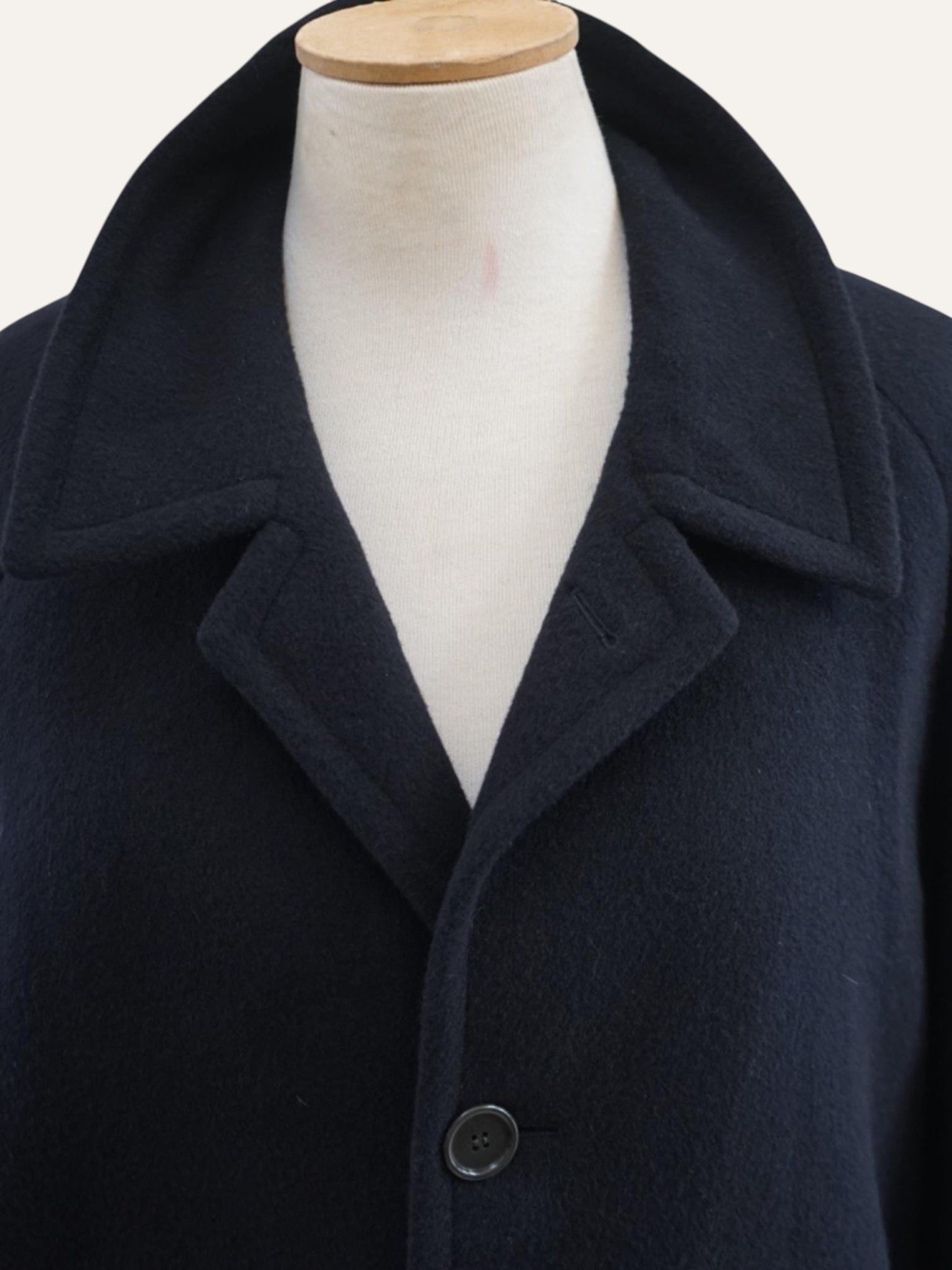 Italian Cashmere & Wool Raglan Coat